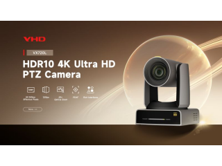 VHD VX720L — первая в Китае PTZ-камера с сертификацией для Broadcast HDR10